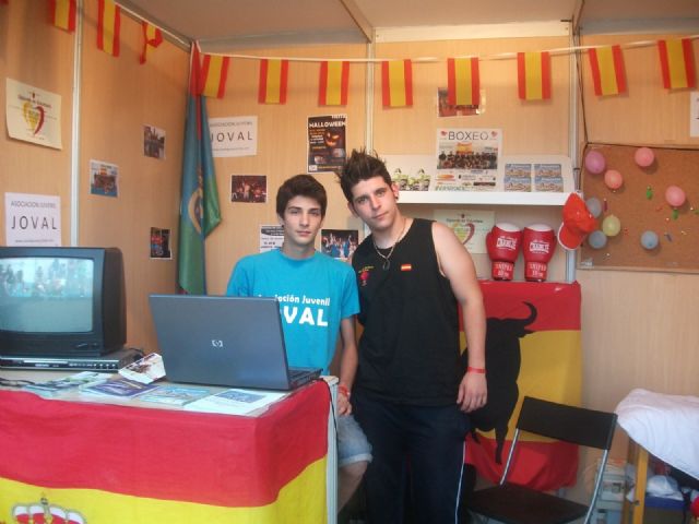 La Asociacin Juvenil JOVAL de Alguazas particip en la Feria de Asociaciones de la Regin de Murcia - 1