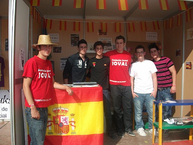 La Asociación Juvenil JOVAL de Alguazas participó en la Feria de Asociaciones de la Región de Murcia - 1, Foto 1
