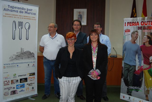 Hostelera y comercio hacen coincidir la I Feria Outlet de Alhama  la 2 Edicin de 