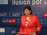 Lola Hernndez: 'Con la situacin de pobreza en la Regin, ni Valcrcel ni Bascuñana deberan poder dormir por las noches'