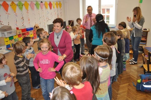 El alcalde del distrito Josefstadt de Viena saluda al C.P. San Antonio - 5, Foto 5