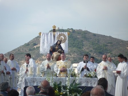 La Virgen de la Caridad visita la parroquia de Santiago Apóstol de Cartagena - 1, Foto 1