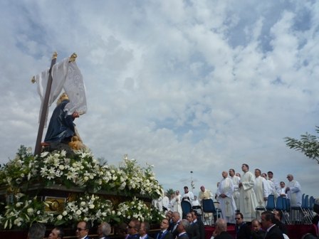 La Virgen de la Caridad visita la parroquia de Santiago Apóstol de Cartagena - 3, Foto 3