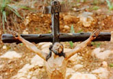 Roban una imagen del Cristo crucificado (obra de Salzillo) en el Santuario de la Virgen del Oro de Abarán