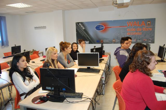 Lorquí inicia un nuevo programa de cualificación profesional para auxiliares de oficina - 2, Foto 2