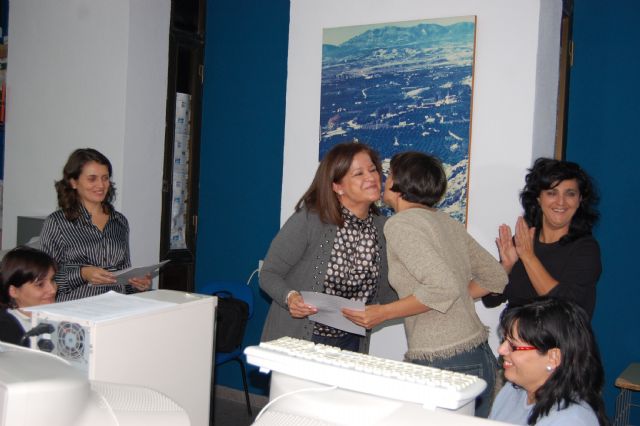 Finaliza el curso Facturaplus 2008 con la entrega de diplomas en Alguazas - 2, Foto 2