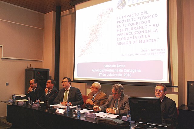 La Comunidad apuesta por el Corredor Mediterráneo como medio para mejorar la competitividad regional en Europa - 1, Foto 1