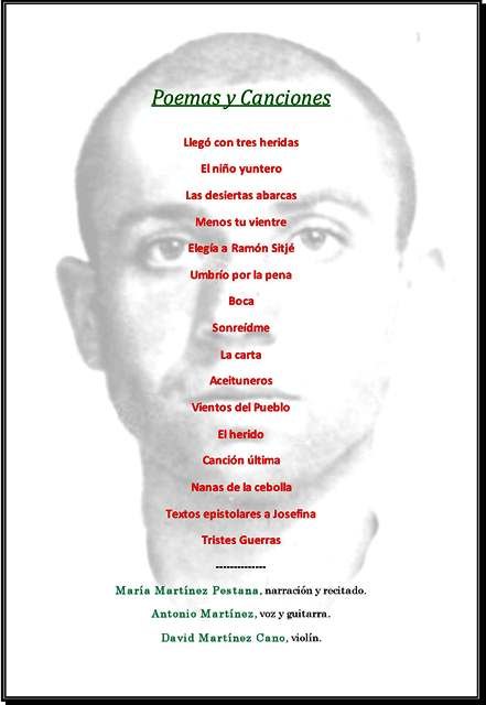 Recital de poesía homenaje a Miguel Hernández en el centenario de su nacimiento - 3, Foto 3