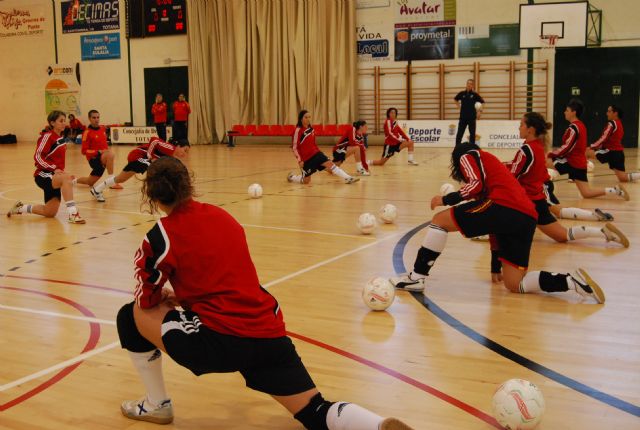 La Selección Española de Fútbol-Sala femenino ya ha iniciado su concentración en Totana - 3, Foto 3