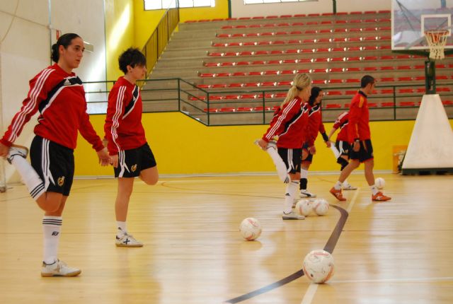 La Selección Española de Fútbol-Sala femenino ya ha iniciado su concentración en Totana, Foto 5