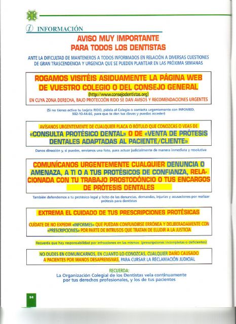 La presidenta de los protésicos de Murcia recurre su condena por intrusismo porque mantiene que no hay una verdadera prueba de cargo - 3, Foto 3