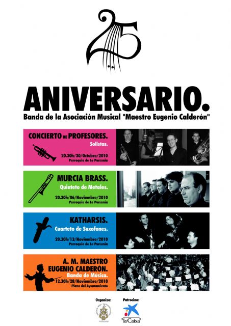 25 aniversario de la Banda de la Asociación Musical ´Maestro Eugenio Calderón´, Foto 1