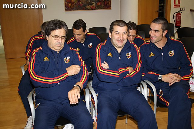 Autoridades municipales ofrecen una recepcin institucional a la Seleccin Española Femenina de Ftbol-Sala - 10