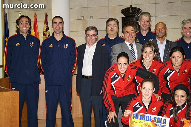 Autoridades municipales ofrecen una recepcin institucional a la Seleccin Española Femenina de Ftbol-Sala - 40