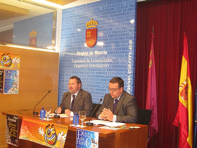 La Comunidad y Feconorm dinamizan el comercio en la Comarca del Noroeste y Río Mula con actividades como patinaje sobre hielo - 1, Foto 1