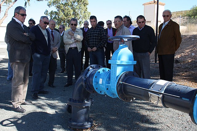 Cerdá visita en Cieza las obras que completan la instalación del riego por goteo en las zonas regables de Ascoy, Benís y Carrasquilla - 1, Foto 1