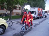 Los Tandem de ciclistas Miguel Ángel Clemente y Diego Javier Muñoz realizarán el saque de honor del encuentro ElPozo Murcia-Playas de Castellón