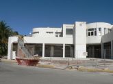 Blaya visita las obras de la biblioteca del Puerto