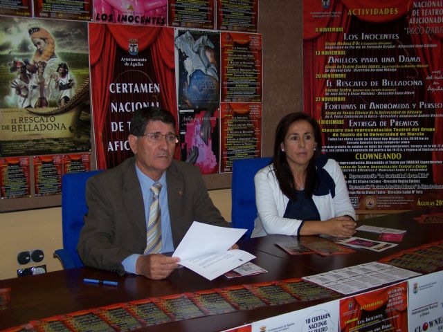 Presentado en Águilas el VII Certamen Nacional de Teatro Aficionado 'Paco Rabal' - 1, Foto 1