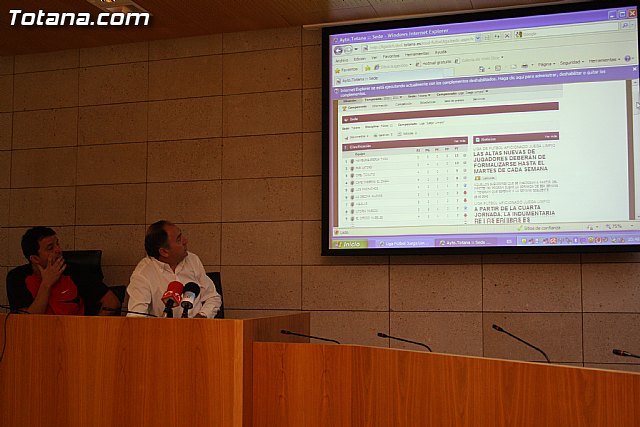 La concejalía de Deportes pone en marcha una página web, Foto 1