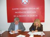 CONSUMUR y el Colegio Oficial de Protsicos Dentales de la Regin de Murcia firman un Convenio de Colaboracin