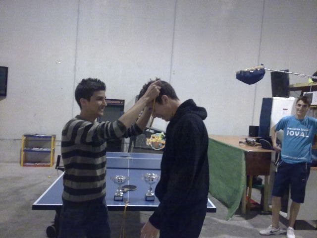 Manuel Rodríguez campeón de los Plays Offs de la Liga de Tenis de Mesa de la Asociación Juvenil JOVAL de Alguazas - 4, Foto 4