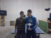 Manuel Rodríguez campeón de los Plays Offs de la Liga de Tenis de Mesa de la Asociación Juvenil JOVAL de Alguazas