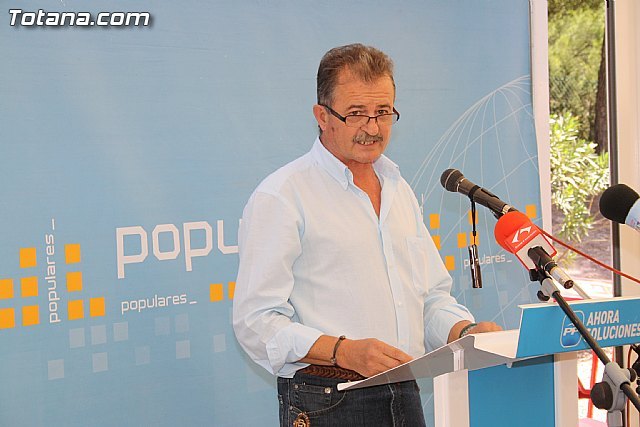 El presidente del Partido Popular de Totana, Bartolomé Peñalver, en una foto de archivo / Totana.com, Foto 1