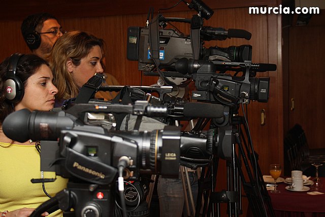 Rueda de prensa, desayuno informativo del PSOE de Murcia con los medios de comunicacin - 12