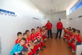 La Escuela Municipal de Fútbol de Alguazas cuenta con cerca de 40 niños esta temporada