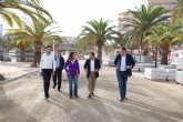 Las obras de los nuevos paseos martimos del Puerto de Mazarrn avanzan a buen ritmo