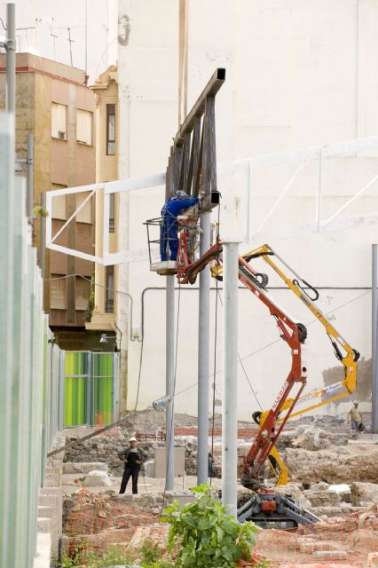 La cubierta del Parque del Molinete empieza a tomar forma - 3, Foto 3