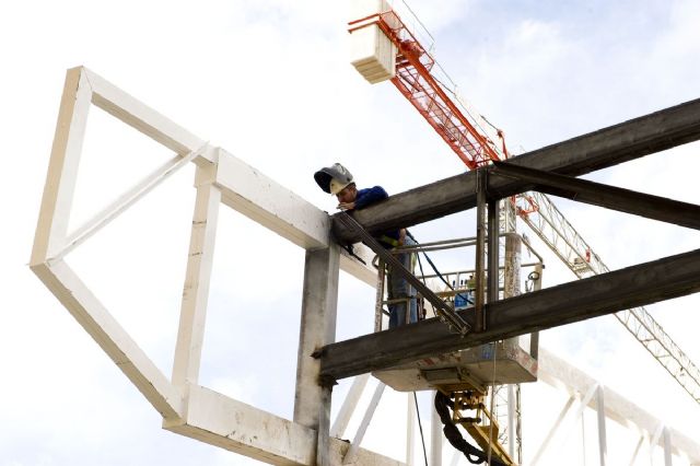 La cubierta del Parque del Molinete empieza a tomar forma - 4, Foto 4