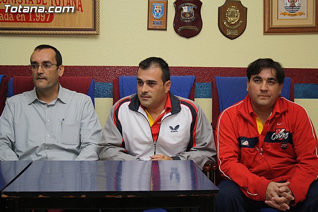 Presentacin equipo de Tenis de Mesa patrocinado por la Peña Barcelonista de Totana - 5