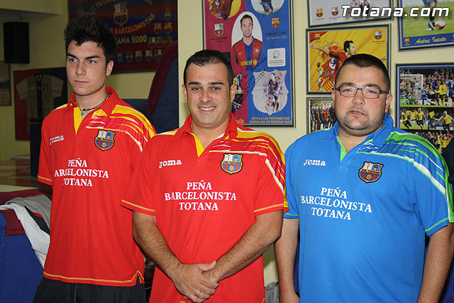 Presentacin equipo de Tenis de Mesa patrocinado por la Peña Barcelonista de Totana - 10