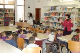La Biblioteca Municipal de Lorqu, 'tomada' por los 'peques' del colegio 'Jess Garca'
