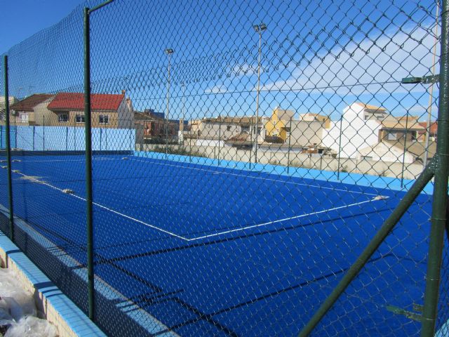 Las mejoras del polideportivo entran en su recta final con pistas de pádel y tenis - 2, Foto 2