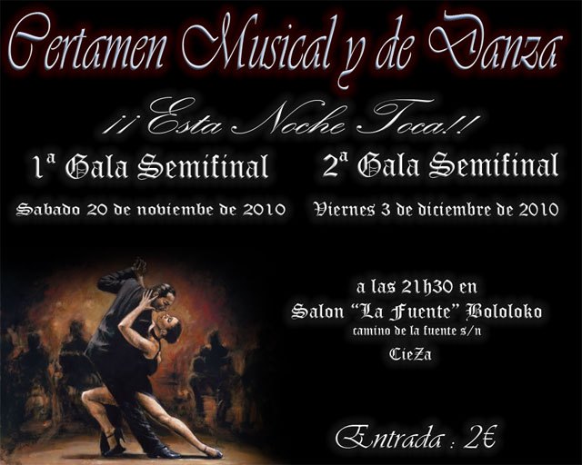 EI Gran Gala Semifinal del Certamen Musical y de Danza ¡Esta Noche Toca! - 1, Foto 1