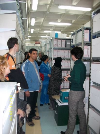Alumnos del Curso de Habilidades Sociales II visitan el Archivo Municipal, Foto 4