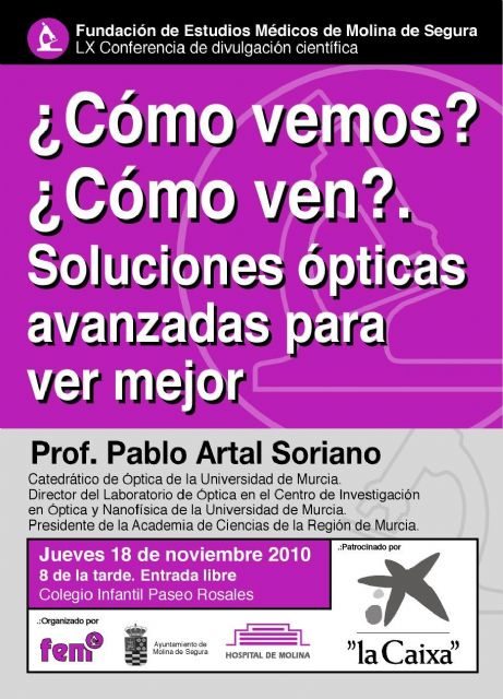 Conferencia de divulgación científica ¿Cómo vemos? ¿Cómo ven? - 1, Foto 1