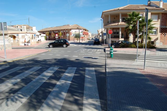 Concluyen las obras de reordenación del tráfico de la calle Velázquez de Las Torres de Cotillas - 2, Foto 2