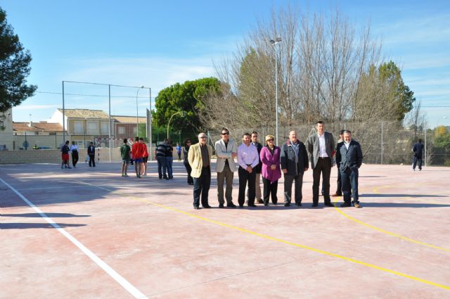Inaugurada la nueva Pista Polideportiva Exterior en la pedanía de El Niño de Mula - 2, Foto 2