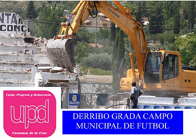 UPyD Caravaca denuncia la desidia y abandono de la Concejalía de Deportes del Ayuntamiento de Caravaca en el mantenimiento de sus instalaciones - 1, Foto 1