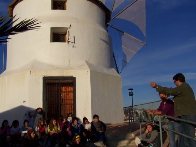 Los alumnos del programa 'Ecoescuelas Litorales' visitan los molinos de viento - 1, Foto 1