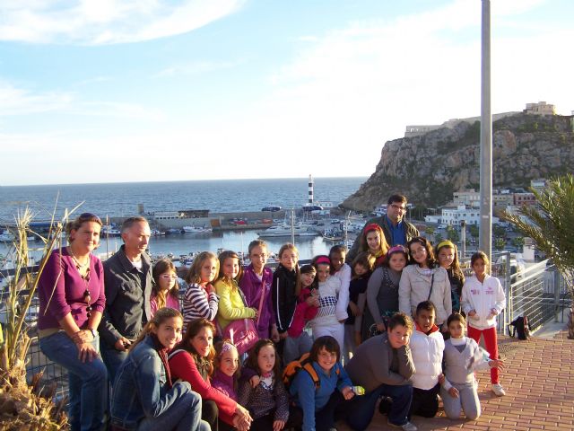 Los alumnos del programa 'Ecoescuelas Litorales' visitan los molinos de viento - 2, Foto 2