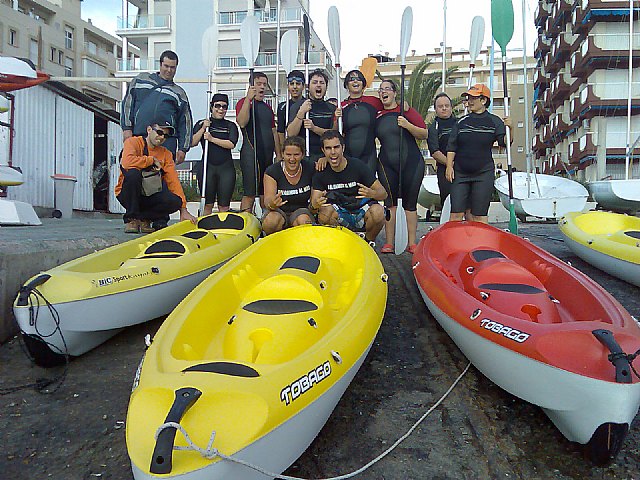 FUNDOWN Y AyNOR navegan en la Escuela de Vela del Club Náutico de Aguilas - 2, Foto 2
