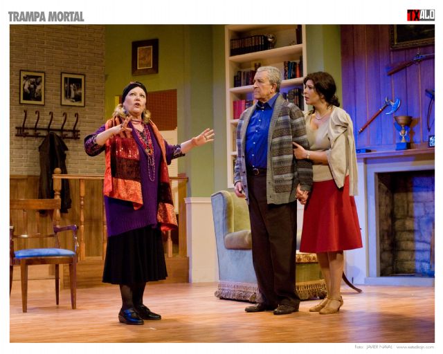 Paco Valladares protagoniza la comedia de misterio TRAMPA MORTAL el viernes 19 de noviembre en el Teatro Villa de Molina - 2, Foto 2