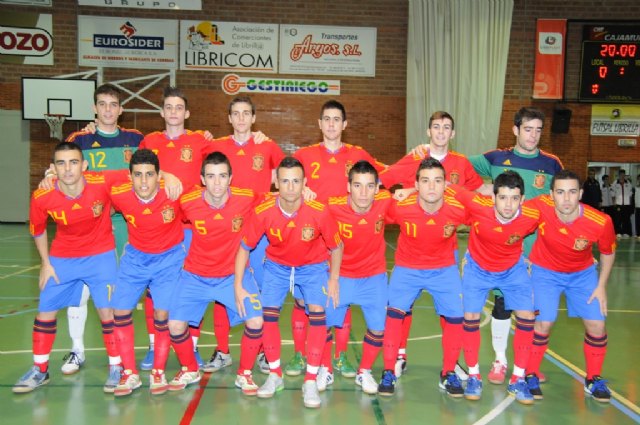 España cosechó su segunda victoria ante Italia, ésta vez en el pabellón municipal de Librilla - 1, Foto 1
