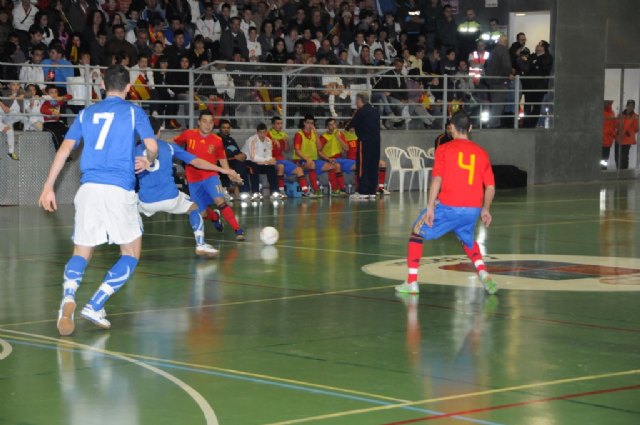España cosechó su segunda victoria ante Italia, ésta vez en el pabellón municipal de Librilla - 3, Foto 3