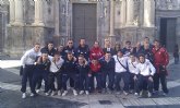 Italia sub-21 de fútbol sala visita la ciudad de Murcia